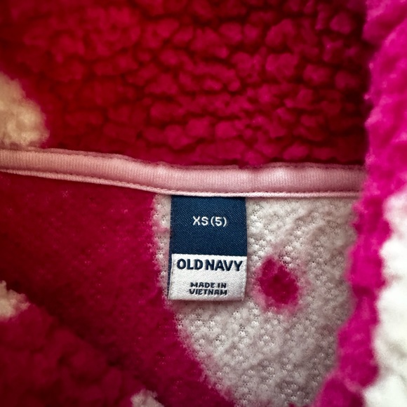 Smiley Sherpa zip up toddler - Picture 5 of 5